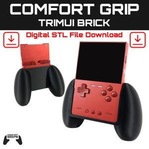 Trimui Brick Comfort Grip Case - Digital STL File Download