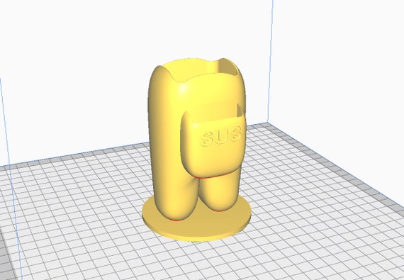 STL file Among Us pencil holders ✏️・3D print design to download