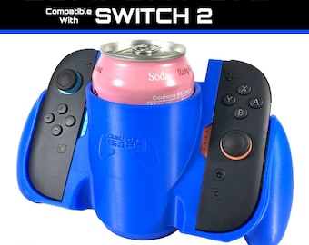 Soporte para bebidas Joy-Con Comfort Grip compatible con Switch 2 (impreso en 3D)