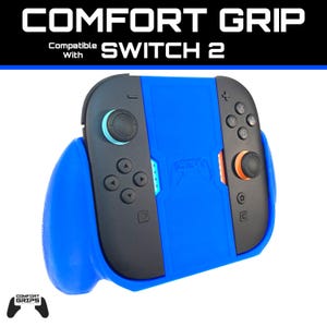 Podwójny uchwyt Joy-Con Comfort Grip kompatybilny z Switch 2 - drukowany w 3D