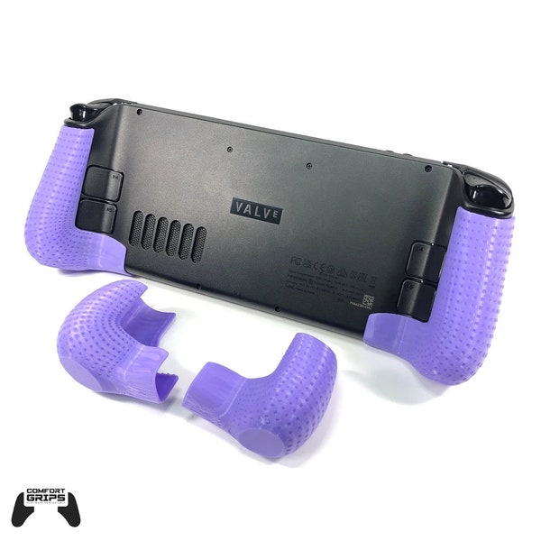 Steam Deck Comfort Grip Zubehör - Strukturierte Version - Mehrere Farben!