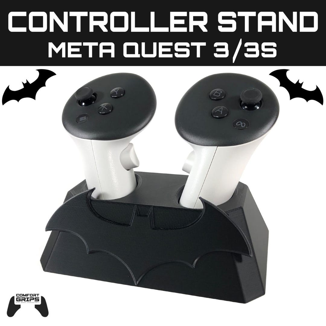 Meta Quest 3/3S Bat Themed Controller Stand Accessory 3D Printed - Etsy