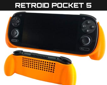 Retroid Pocket 5 draagbare handgreep - 3D-geprint