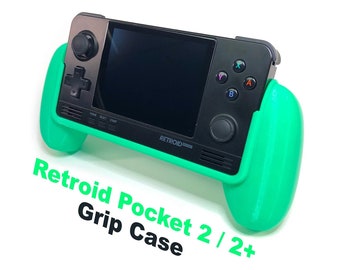 Retroid Pocket 2/2+ Comfort Grip Case - 3D Printed - Multiple Colors!