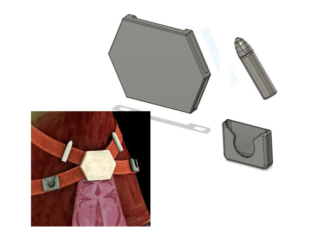 Ahsoka Tano Belt Accessories clone Wars Digital STL File Etsy UK