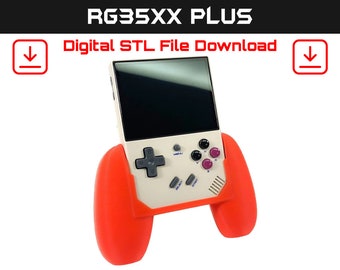 Anbernic RG35XX Plus コンフォートグリップケース - デジタル STL ファイルのダウンロード