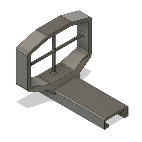 Nerf Gun Red Dot Style Sight Attachment STL File