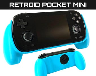 Retroid Pocket 2S 専用グリップ付き Retroid Pocket 2S Full Grip (aerated) – Digital File for 3D