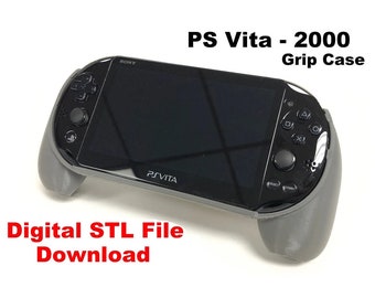 PS Vita 2000 コンフォートグリップケース - デジタル STL ファイル ダウンロード