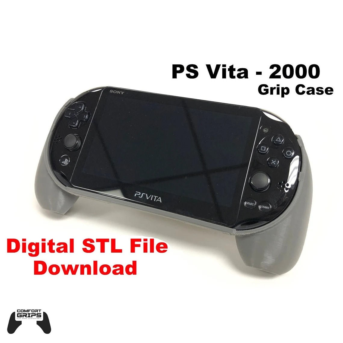 3D file Psp Vita Slim Grip (2000) series 🎮・3D print design to  download・Cults