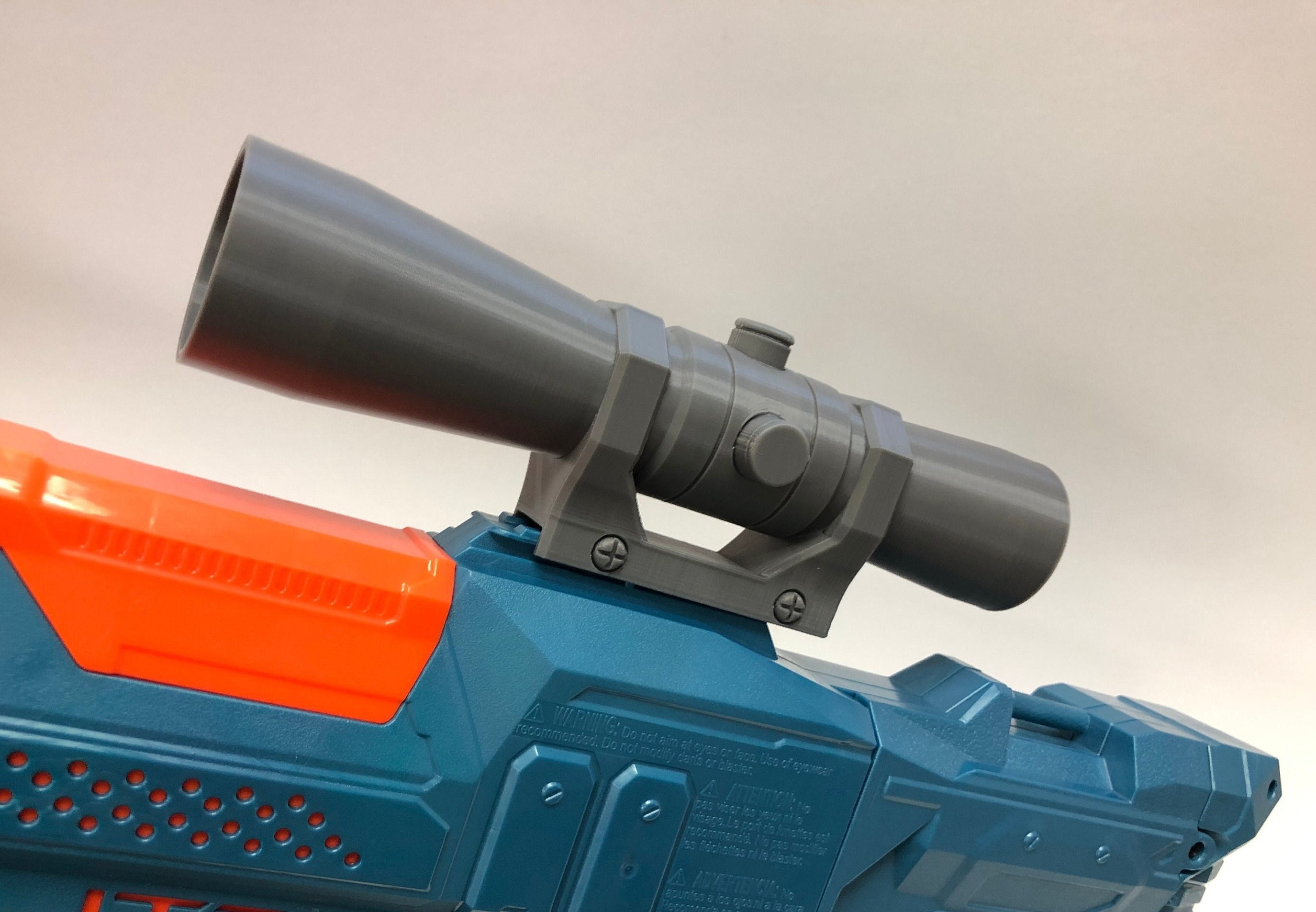 Nerf Sniper Scope Attachment 3D Printed 