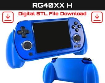 Anbernic RG40XX H Comfort Grip Case 2 w 1 Reversible Screen Guard - Pobierz plik Digital STL