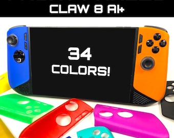 Replacement Front Panel Plates For MSI Claw 8 AI+ - 3D Printed Accessory