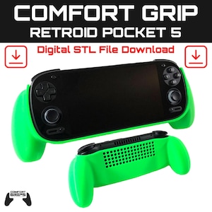 Retroid Pocket 5 Comfort Grip Case - Digital STL File Download