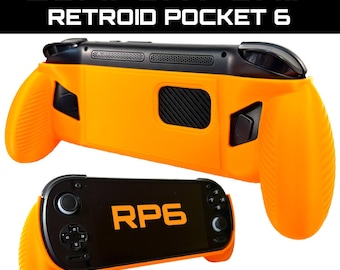 Retroid Pocket 6 Ergonomic Comfort Grip Case - 3D Printed