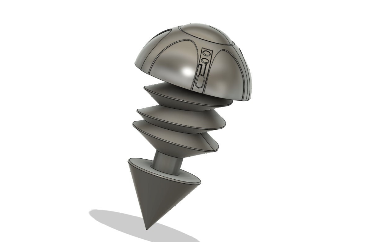 The Iron Giant Bolt/screw Build Kit Digital STL File Etsy