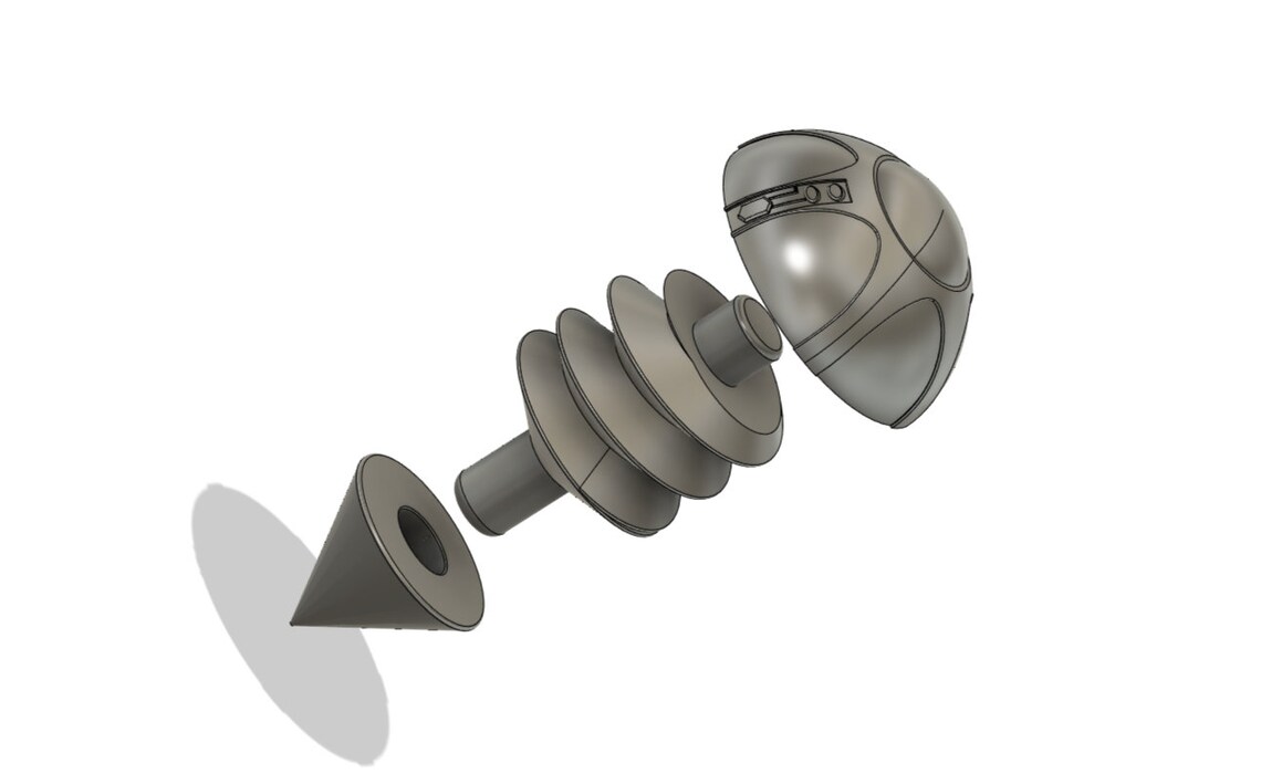 The Iron Giant Bolt/screw Build Kit Digital STL File Etsy