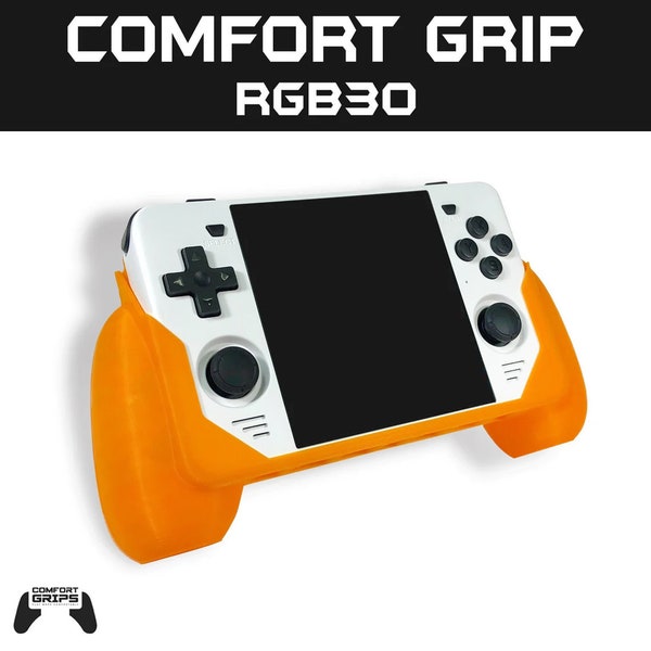 Powkiddy RGB30 Comfort Grip Case 2-in-1 Bildschirmschutz - 3D Gedruckt