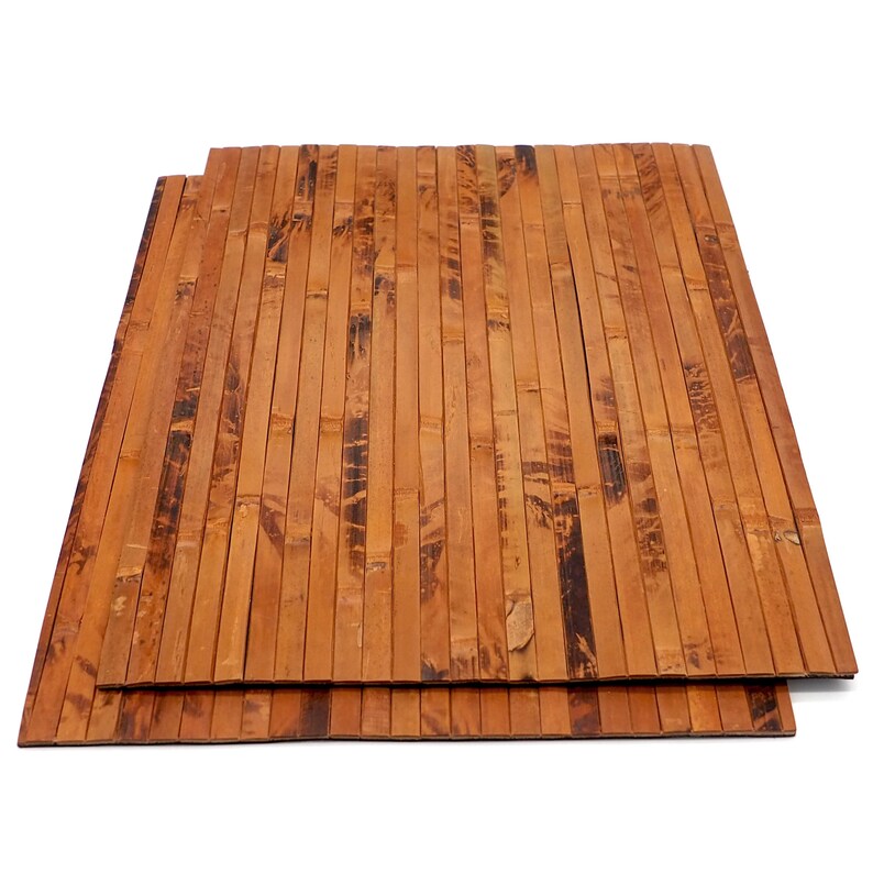 Bamboo Placemats Set of 2 Handmade Natural EcoFriendly And Etsy