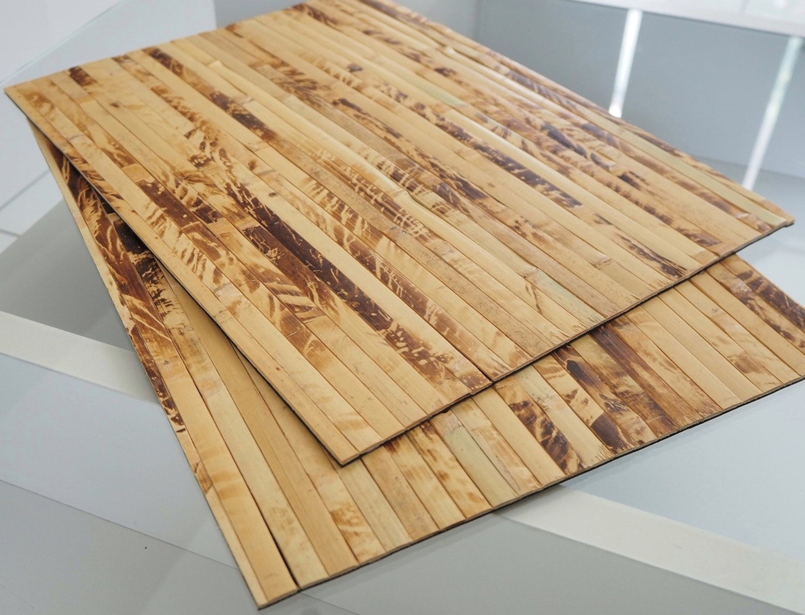 Bamboo Placemats Set of 2 Handmade Natural EcoFriendly And Etsy