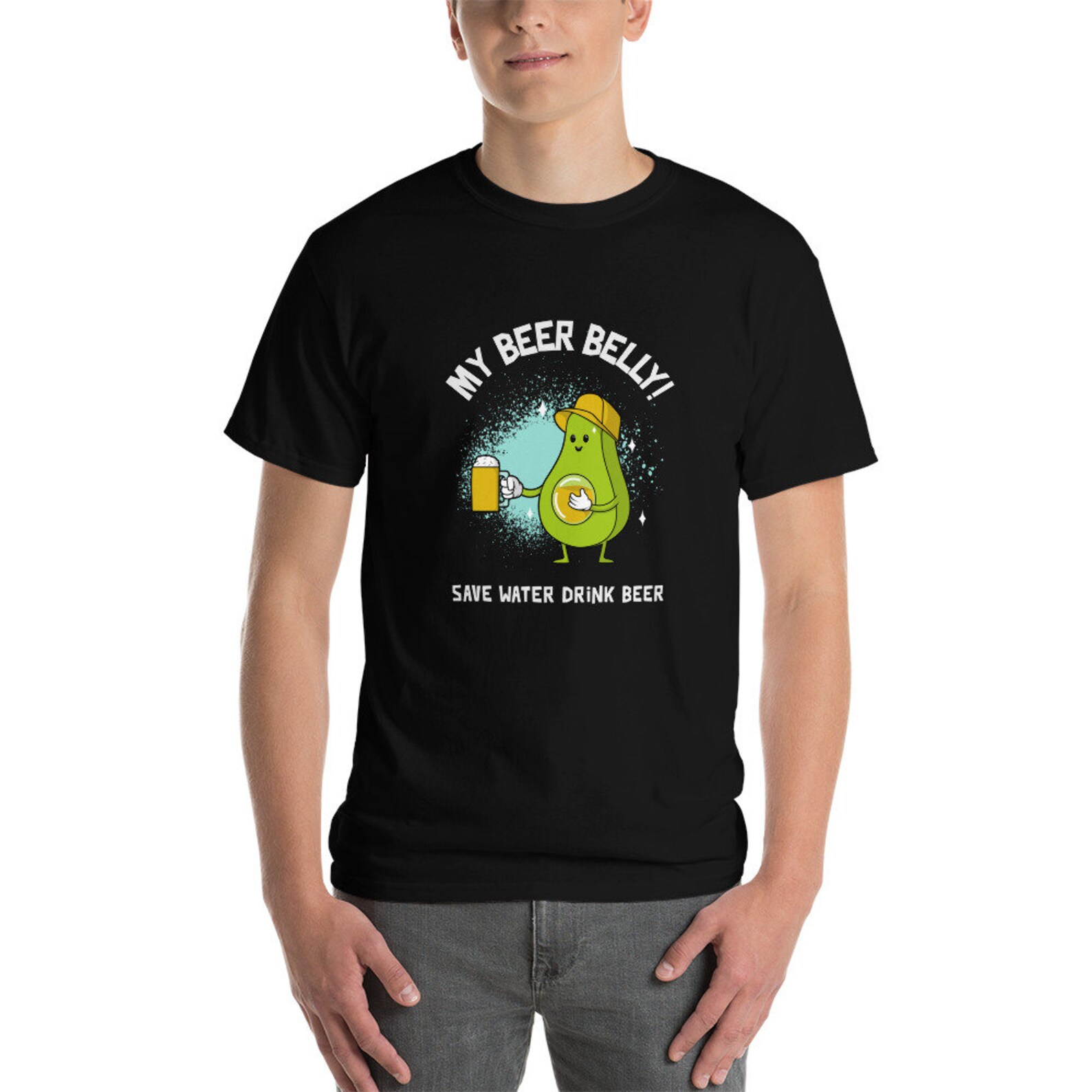 My Beer Belly T Shirt Perfect Gift Beer Lover Funny Etsy