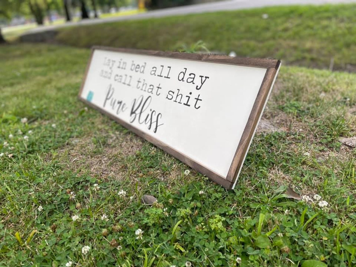 Zach Bryan Sign Bedroom Sign Above Bed Decor Wall Decor - Etsy