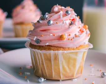 Delicious Cupcake Recipe, Gourmet Cupcake Recipe, Cupcakes with Buttercream