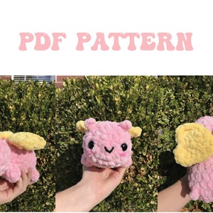 PDF Crochet Pattern Bonbon the Love Bug