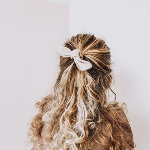 Baby bow pattern | baby girl bow sewing | Easy bow pattern | knotted bow pattern | mini knot bows | PDF hair bow pattern | Pinwheel hair bow