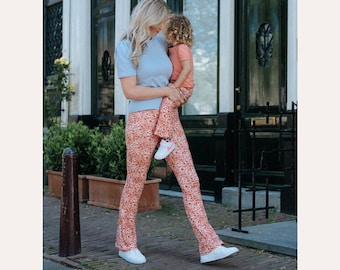 Flared pants Sewing Pattern, Women’s flared pants Patterns, Flared pants Pattern, Sewing PDF Women, Sewing Tutorial, Women’s Patterns