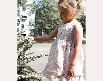 Child dress pattern, kids summer dress, Dress ruffles kids, Toddler girl pattern, Sewing summer dress, Girls dress sewing pattern pdf