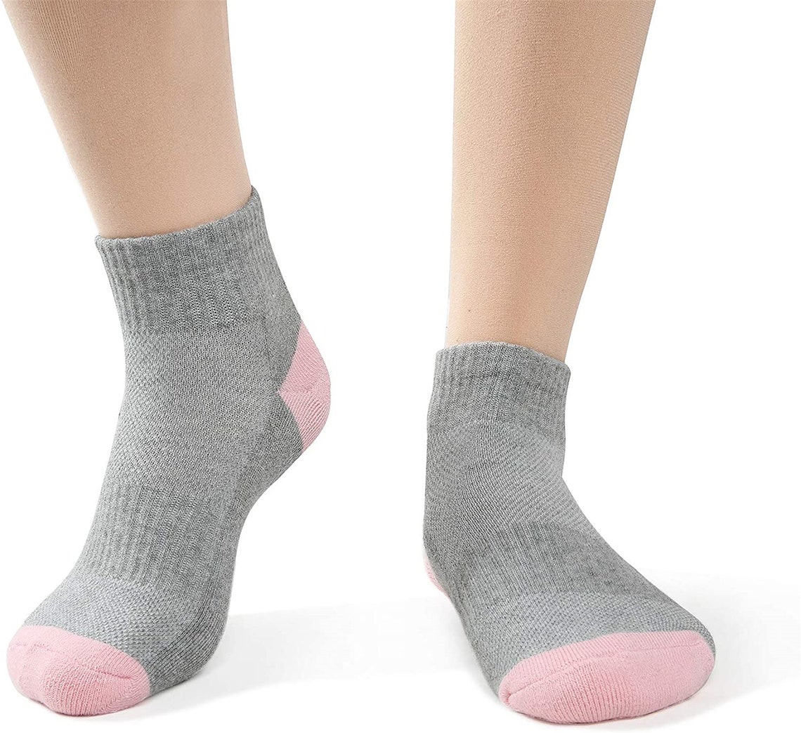 Womens Ankle Socks Cotton Thick Cushion Low Cut Athletic Etsy