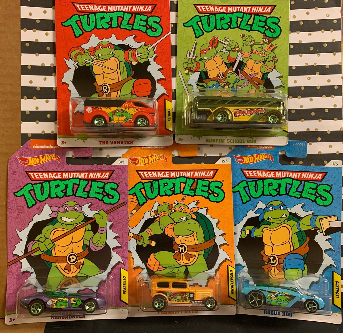 ninja turtle set of 4
