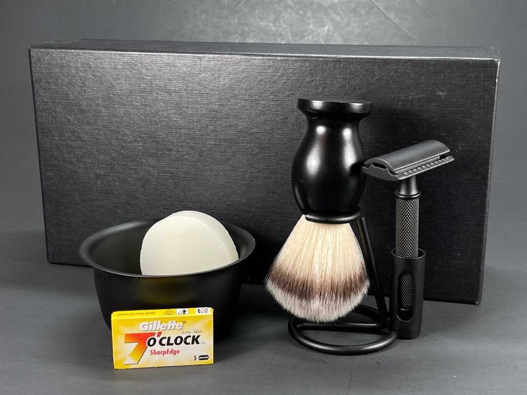 Safety Razor Wet Shave Kit for Men, Classic Shaving Kit