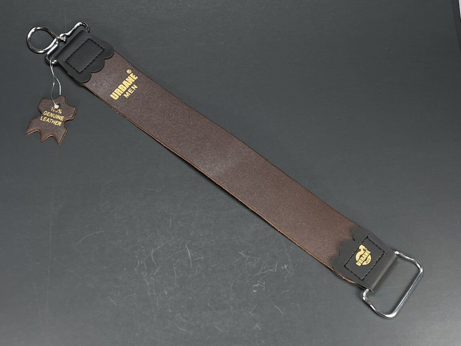 Straight Razor Strop Leather Sharpening 15.5 x 2.0  Strop Strap Belt For  Knife