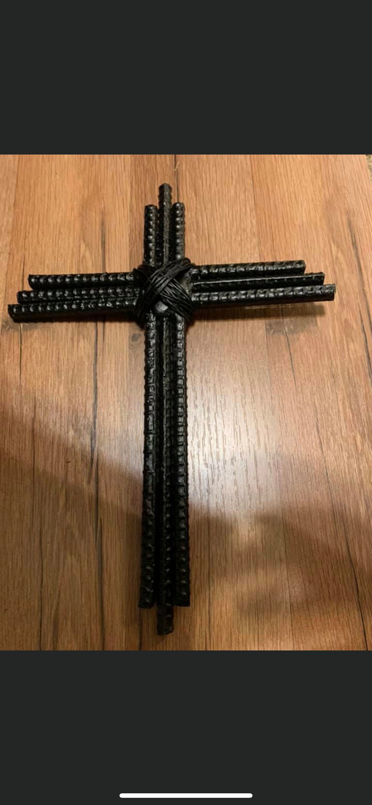 Rebar cross Etsy