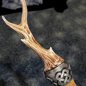 Antler thumbstick cane topper STL DOWNLOAD