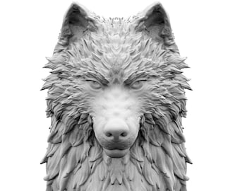 Wolfshead Cane Topper