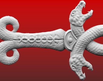 The Fangs of the Serpent ~ Conan the Barbarian STL DOWNLOAD
