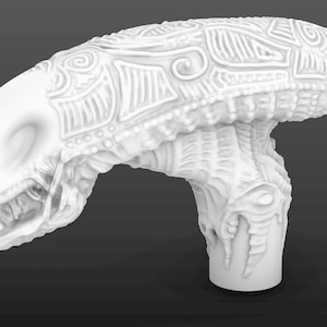 Xenomorph Walking cane topper STL DOWNLOAD