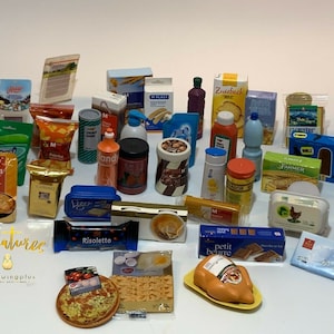 Mini Mania Switzerland Miniature Supermarket Toy [Zuru Surprise/Coles Little Shop]supermarket toy scale collection, Kids Cooking Toy Set