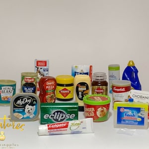 COLES LITTLE SHOP Season 1 Australia Miniature Supermarket Toy [Zuru Surprise]supermarket toy collection, Kids Cooking Toy Set