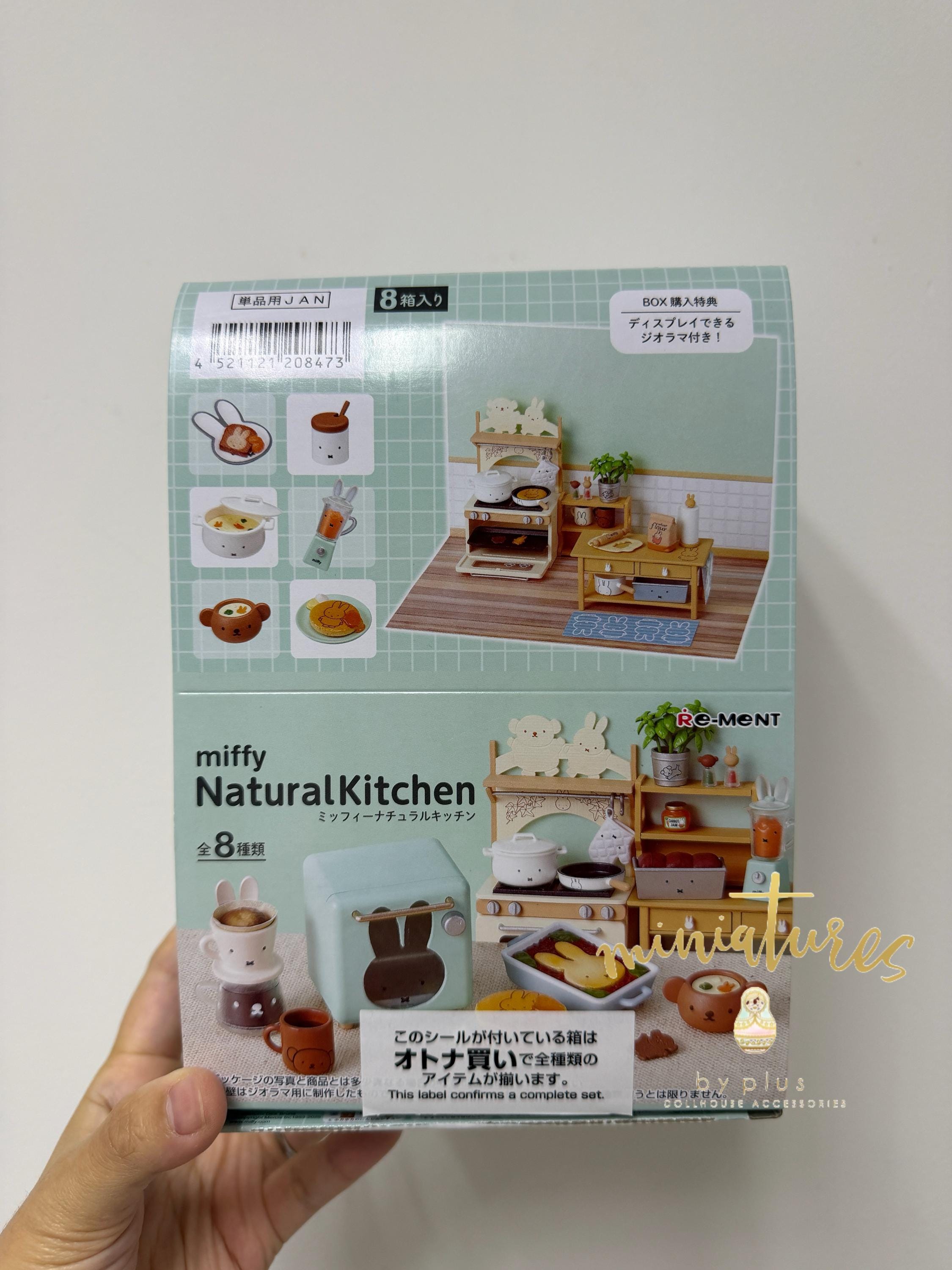 Dollhouse Miniatures Re-ment 2026 Miffy Natural Kitchen(pancake