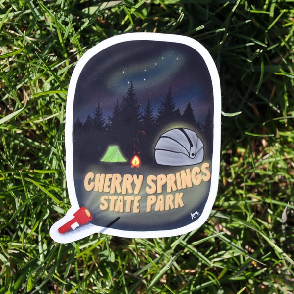 Cherry Springs State Park Sticker Etsy