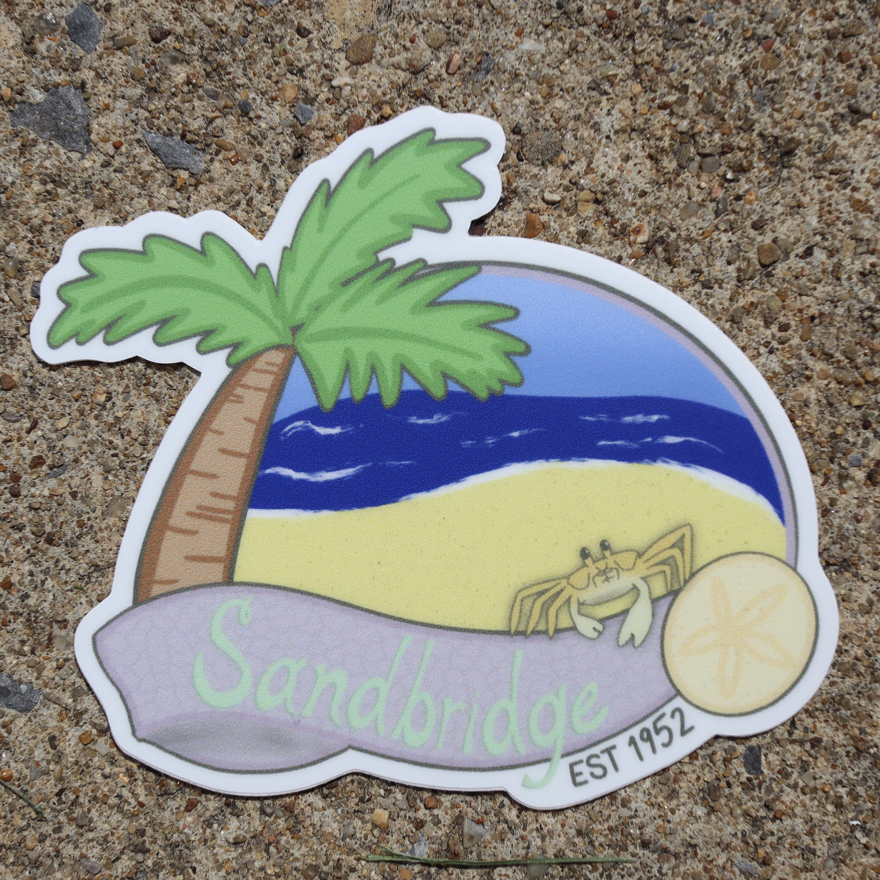 Sandbridge Beach VA Sticker - Etsy