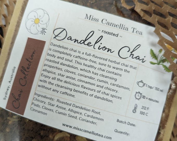 Dandelion Chai | Dandy Chai