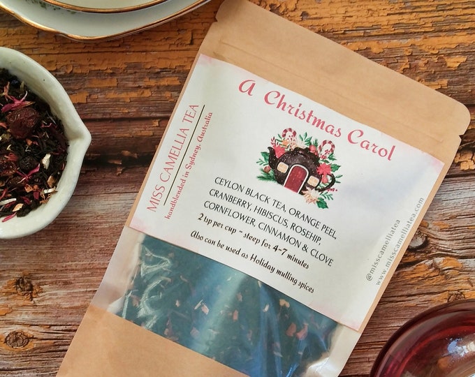 A Christmas Carol | Christmas Tea Blend | Limited Edition | Christmas Gift for Tea Lovers