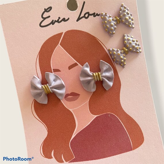 Stud earring 2 pack set Etsy