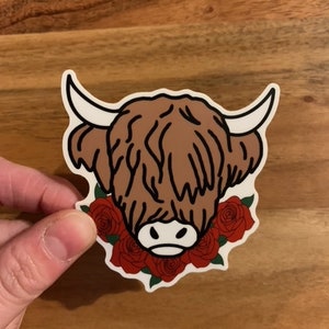 Cow Sticker