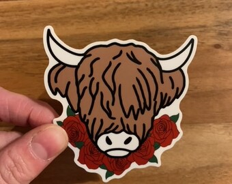 Cow Sticker